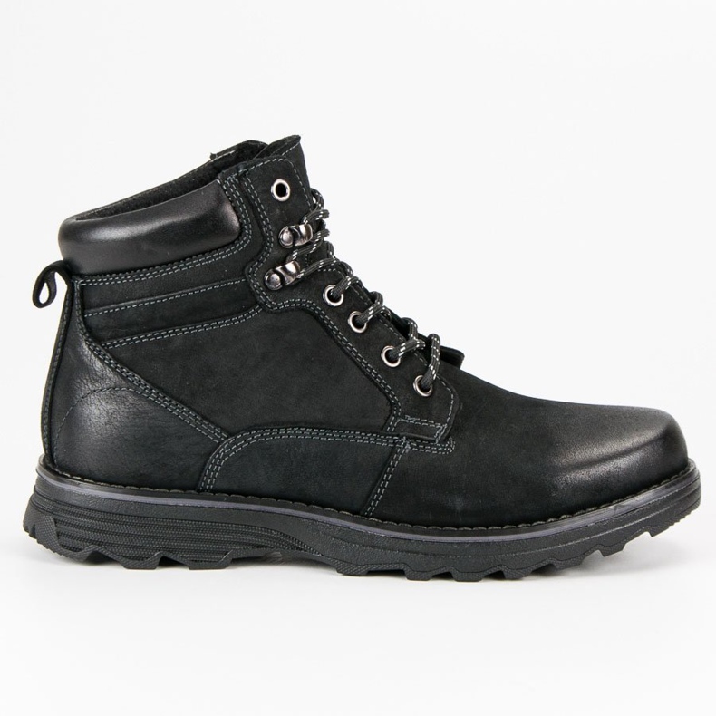 American Club Botas americanas altas pretas preto
