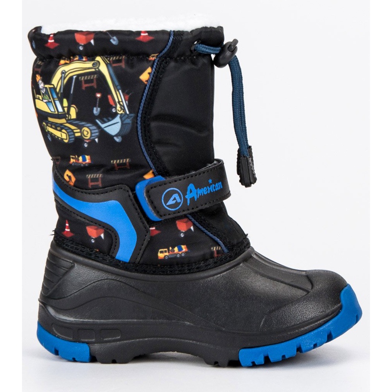 American Club Galochas americanas mornas preto