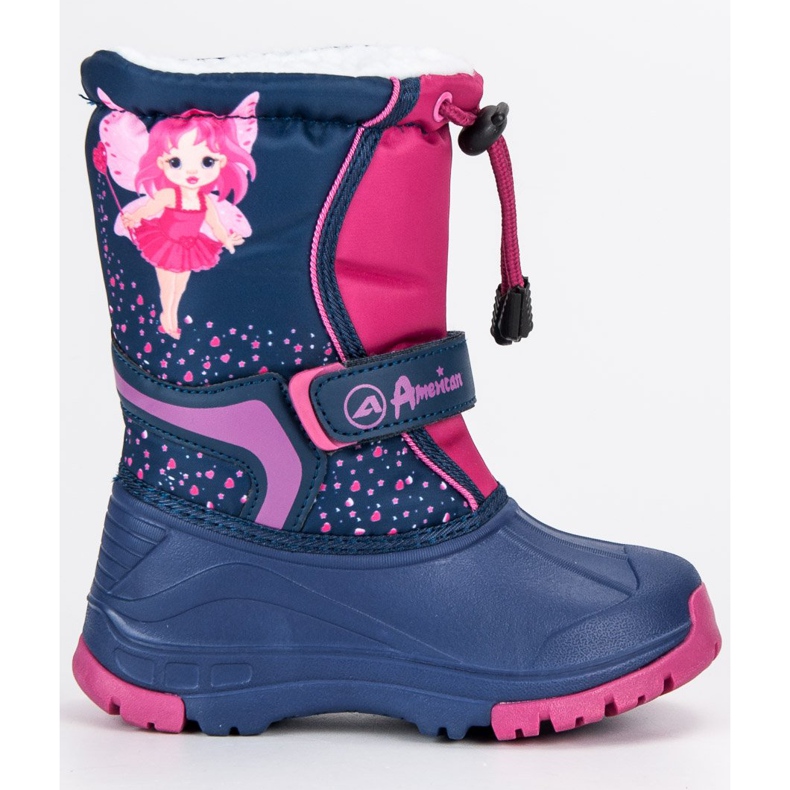 American Club Galochas americanas mornas azul