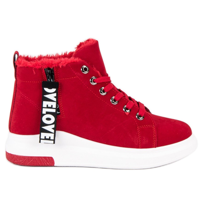 Tênis quente vermelho