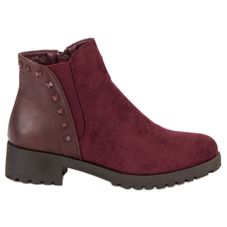 Lovery Botas casuais vermelho