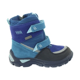 Bartek Sapatos infantis com uma membrana 21759 azul Bartek Sapatos infantis com uma membrana 21759 azul