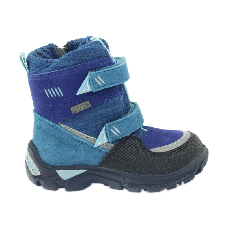 Bartek Sapatos infantis com uma membrana 21759 azul