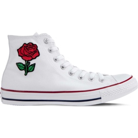 Converse M7650 Vintage Rose branco