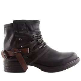 Botas de trabalho pretas para mulheres FM567 pretas preto