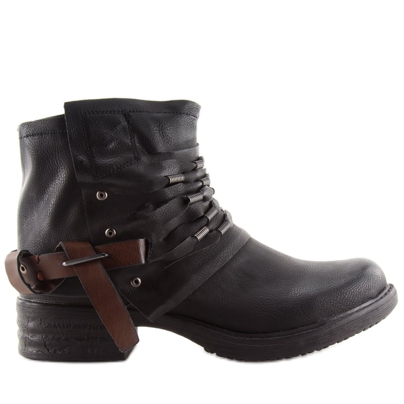 Botas de trabalho pretas para mulheres FM567 pretas preto