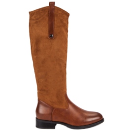 Botas de camelo clássicas castanho