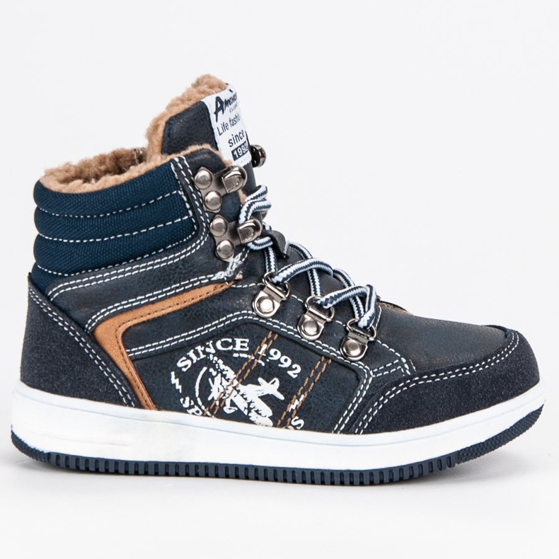 American Club Sapatilhas americanas isoladas dos esportes azul