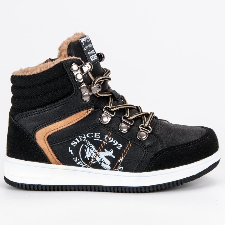 American Club Sapatilhas americanas isoladas dos esportes preto