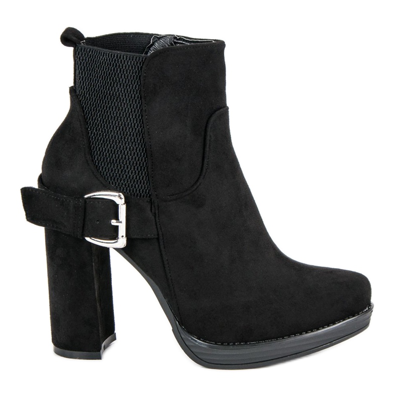 Seastar Botas sexy na postagem preto