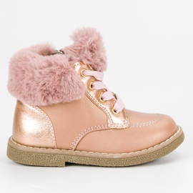 American Club Botas americanas das meninas rosa American Club Botas americanas das meninas rosa