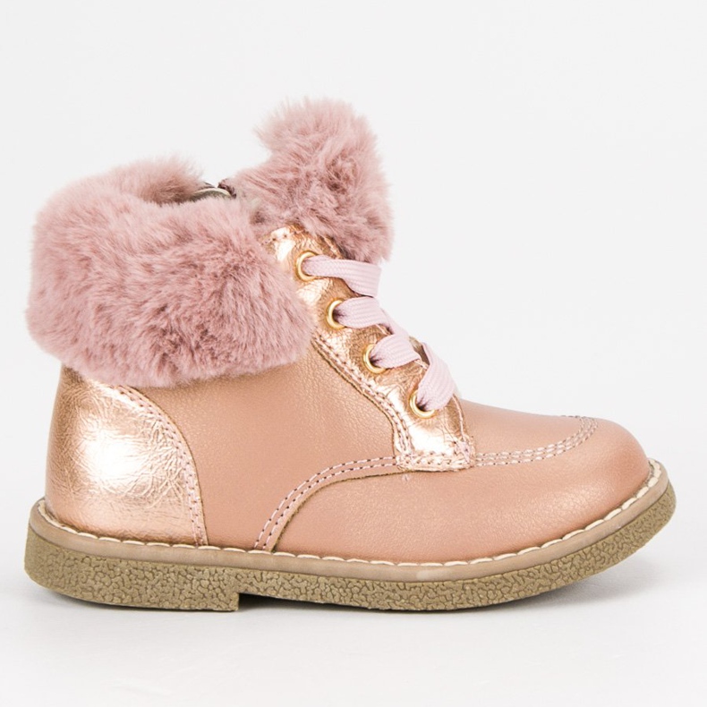 American Club Botas americanas das meninas rosa