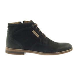 Botas Riko Botas Jodhpur sapatos masculinos com zíper preto Botas Riko Botas Jodhpur sapatos masculinos com zíper preto