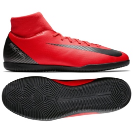 Sapato interior Nike Mercurial SuperflyX 6 vermelho