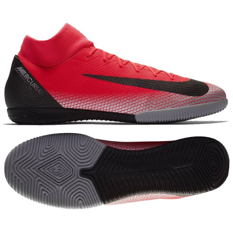 Sapato interior Nike Mercurial Superflyx 6 vermelho