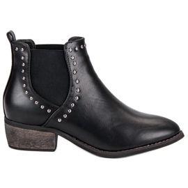 Sweet Shoes Botas pretas chelsea casuais preto Sweet Shoes Botas pretas chelsea casuais preto