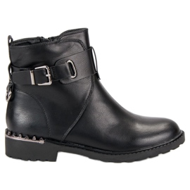 Groto Gogo Botas de trabalho confortáveis preto Groto Gogo Botas de trabalho confortáveis preto