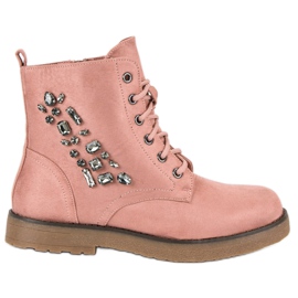 Bestelle Caçadores de camurça rosa