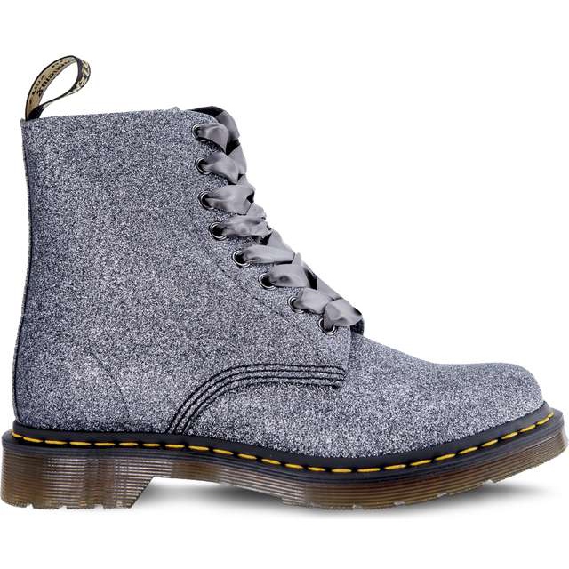 Dr. Martens 1460 Pascal Glitter Pewter cinza