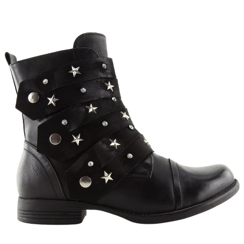 Botas militares pretas C567 pretas preto