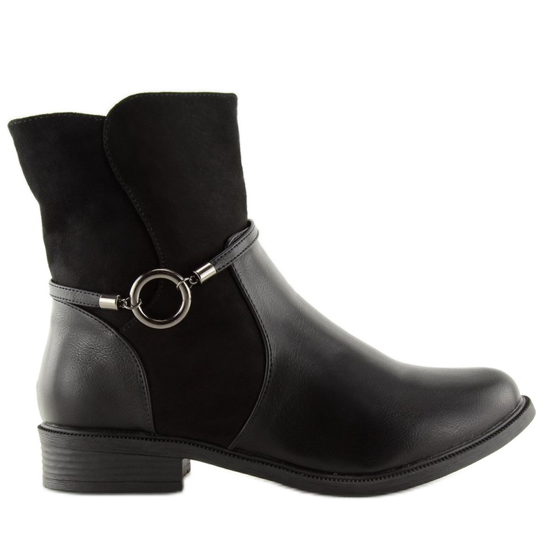 Botas femininas pretas Z-27 Black preto