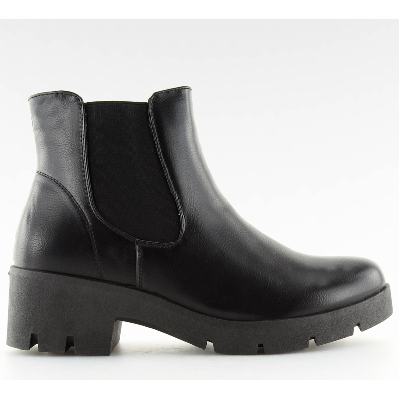Botas femininas sapatos Jodhpur preto 9996-3 preto