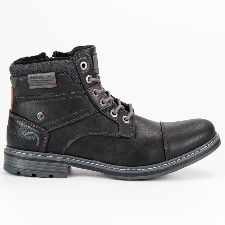 American Club Botas americanas casuais preto
