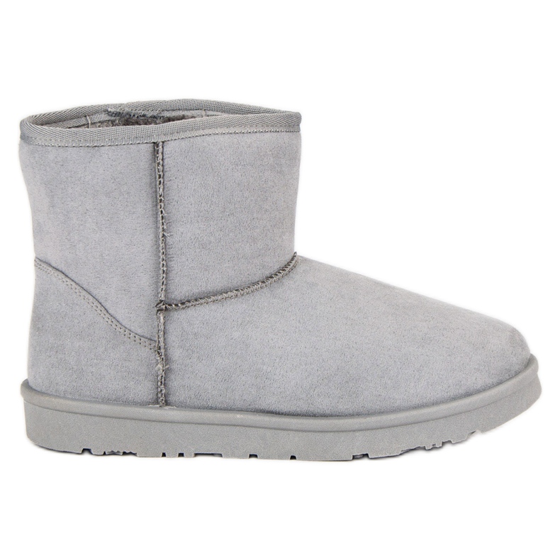 Vices Vícios de mukluki de camurça cinza