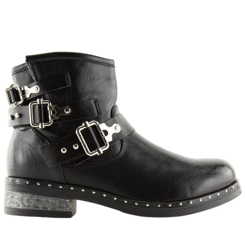 Botas pretas femininas pretas 7313-PA pretas preto