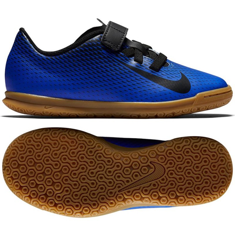 Sapatos de interior Nike Bravatia Ii V Ic Jr 844439-400 azul azul