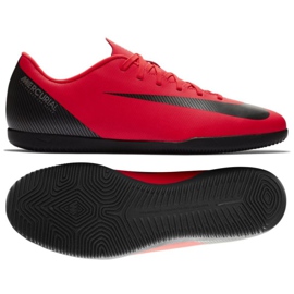Sapato interior Nike Mercurial Vapor 12 vermelho
