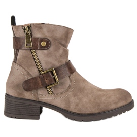 Botas de outono VINCEZA marrom