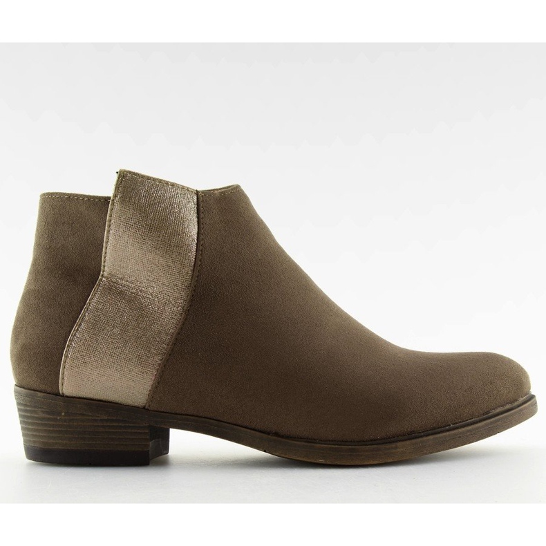 Botas Jodhpur bege 88861 cáqui