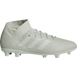 Chuteiras Adidas Nemeziz 18.3 Fg M DB2110 branco branco Chuteiras Adidas Nemeziz 18.3 Fg M DB2110 branco branco