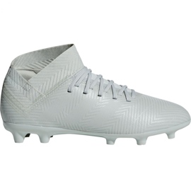 As chuteiras adidas Nemeziz 18.3 Fg Jr DB2353 branco branco As chuteiras adidas Nemeziz 18.3 Fg Jr DB2353 branco branco