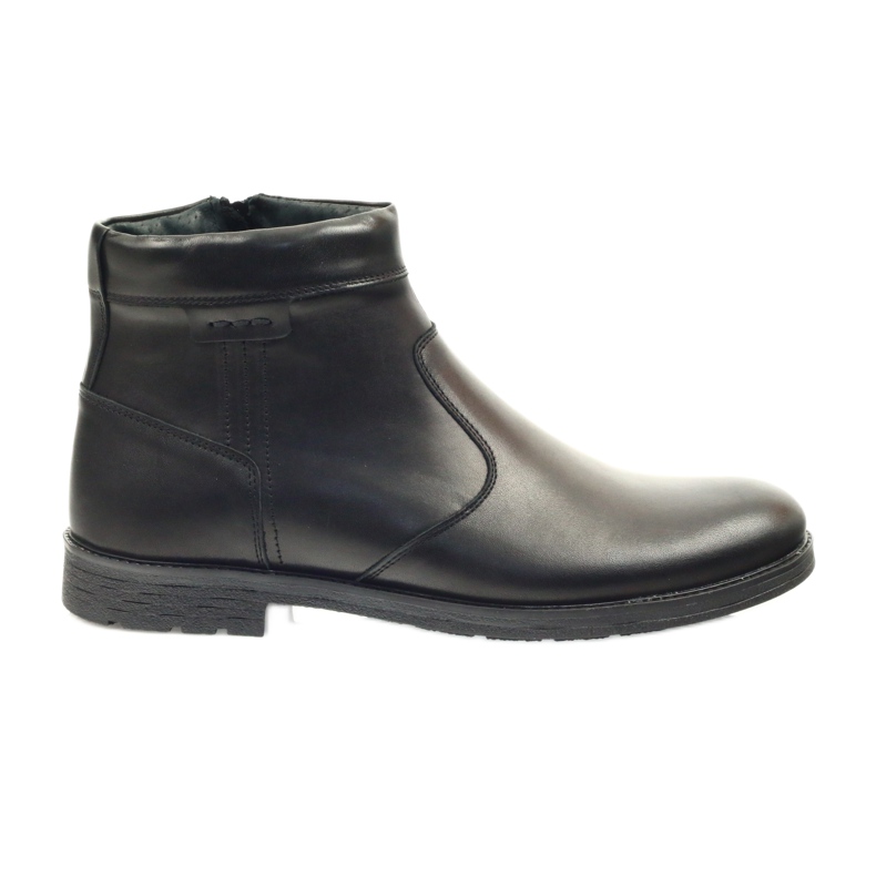 Botas Riko pretas com zíper 825 preto