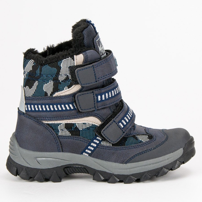 American Club Botas de neve americanas azul