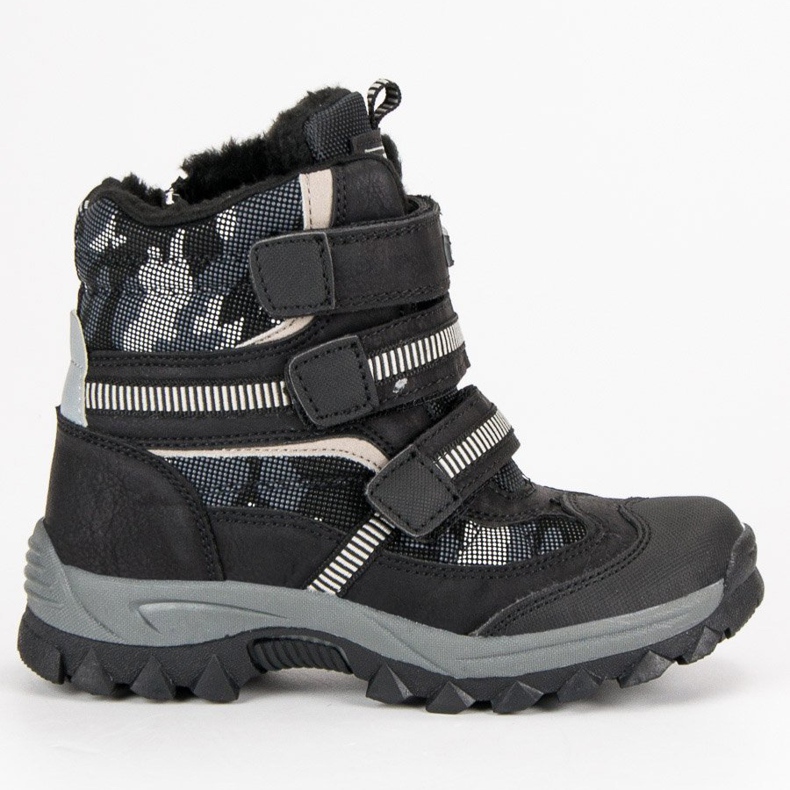 American Club Botas de neve americanas preto