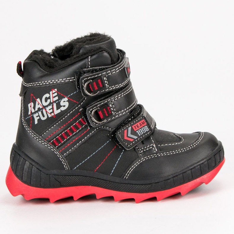 American Club Sapatos americanos isolados preto