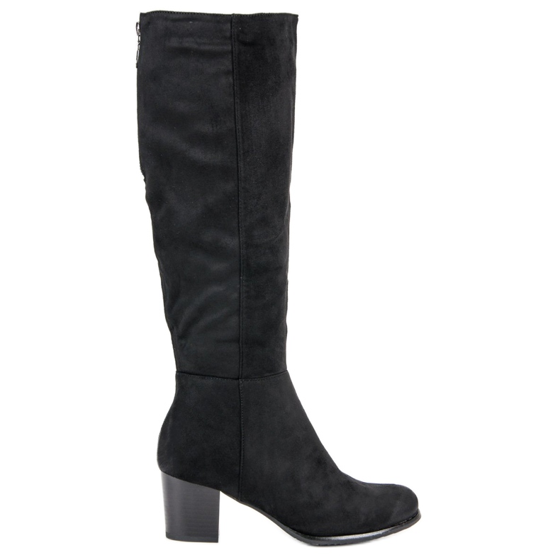 Botas de camurça VINCEZA preto