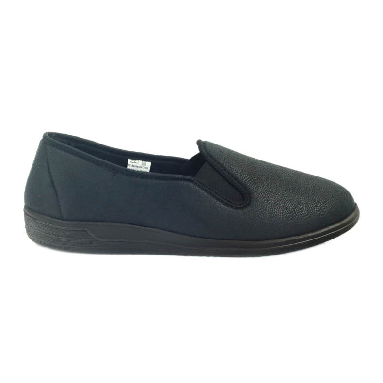 Sapatos masculinos Befado, sapatilhas, chinelos 013M312 preto