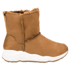 Botas de camelo para neve marrom