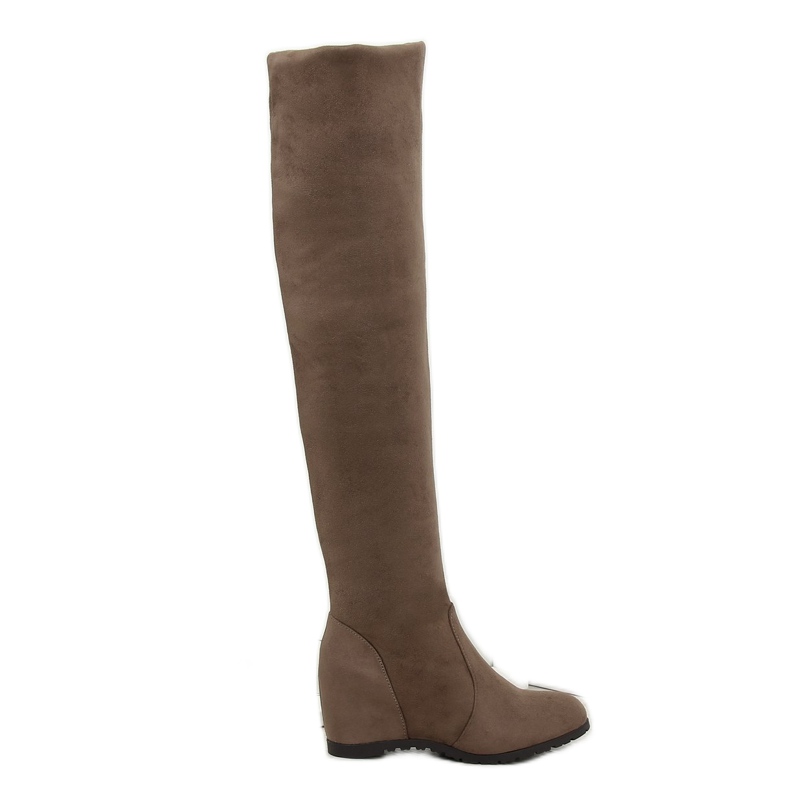 Botas acima do joelho marrom 0-68 Khaki castanho