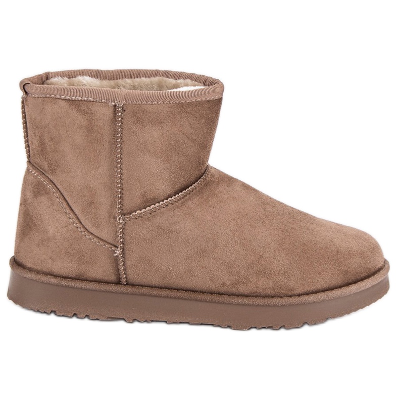 Kylie Botas de neve escorregadias castanho