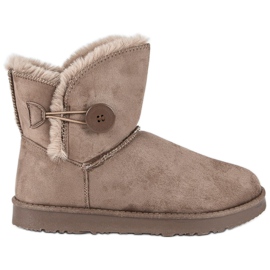 Kylie Suede Mukluki marrom