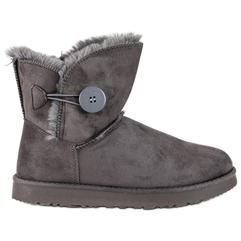 Kylie Suede Mukluki cinza