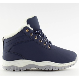 Calçado de trekking feminino azul marinho B1716A-2 azul-marinho