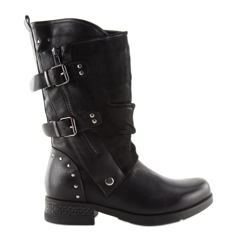 Botas militares pretas GD-ZN78 Preto
