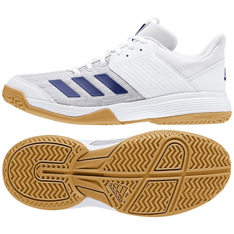 Tênis Adidas Ligra M CP8904 de voleibol branco