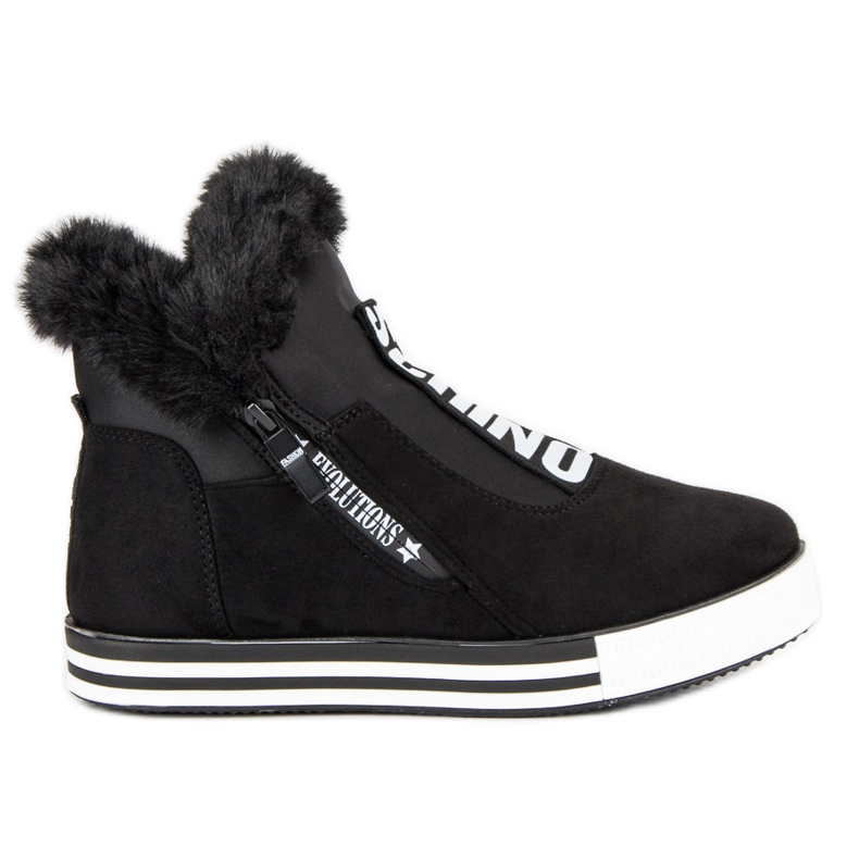 Salto de salto esportivo preto